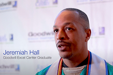 GEC graduate Jeremiah Hall